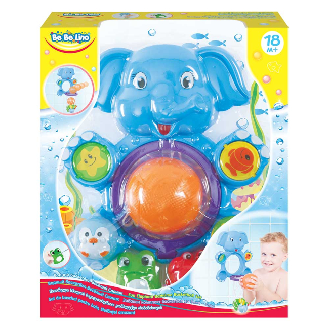 Іграшки для ванни - Набір іграшок для ванни Bebelino Веселе слоненя (58111)#2