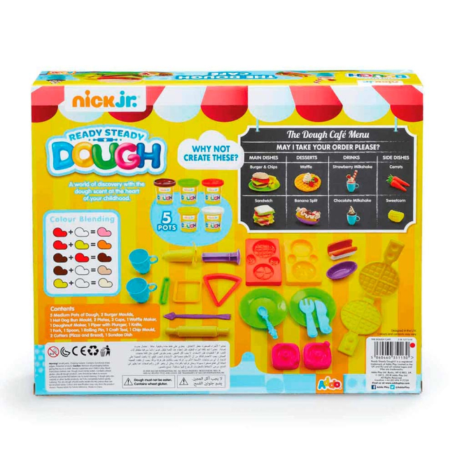 Наборы для лепки - Набор для лепки Addo Ready Steady Dough Кафе (318-13114-N)#2
