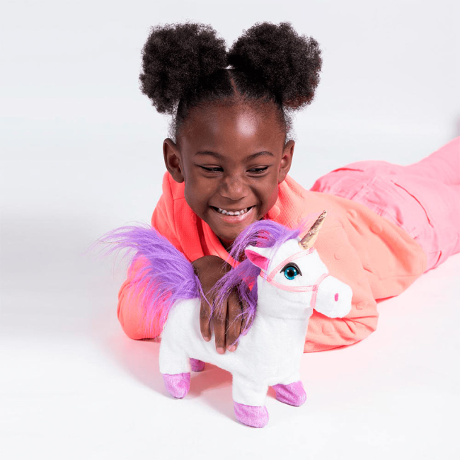 М'які тварини - Інтерактивна іграшка Addo Pitter patter pets Єдиноріг звук (315-11106)#5