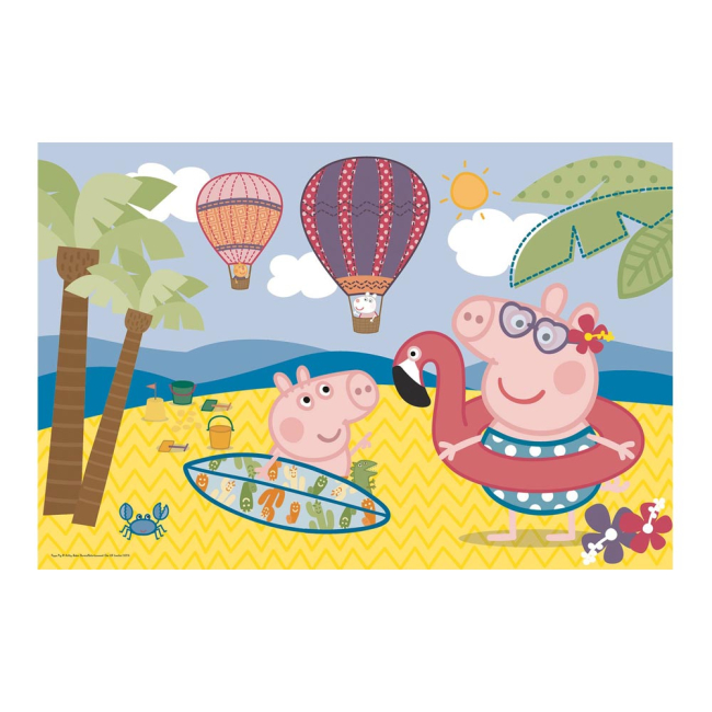 Пазлы - Пазл Trefl Махи Пеппа на каникулах 24 детали (14293)#2