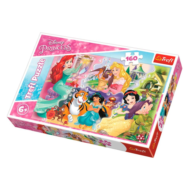 Пазли - Пазл Trefl Принцеси та друзі 160 деталей (15364)#2