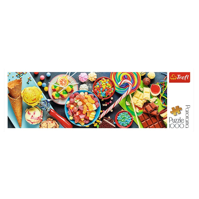 Пазлы - Пазл Trefl Panorama Сладости 1000 деталей (29046)#2