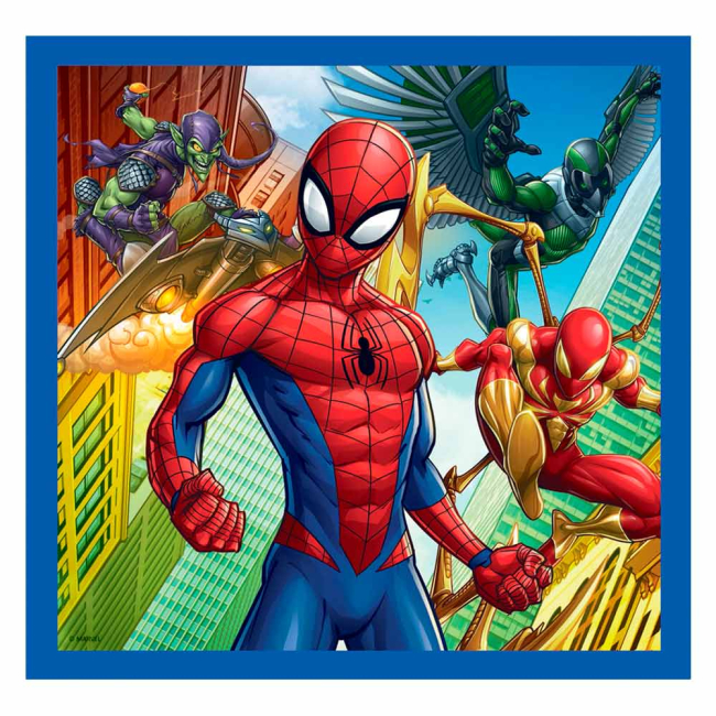 Пазли - Пазли Trefl Сила Людини-павука 3 в 1 (34841)#3