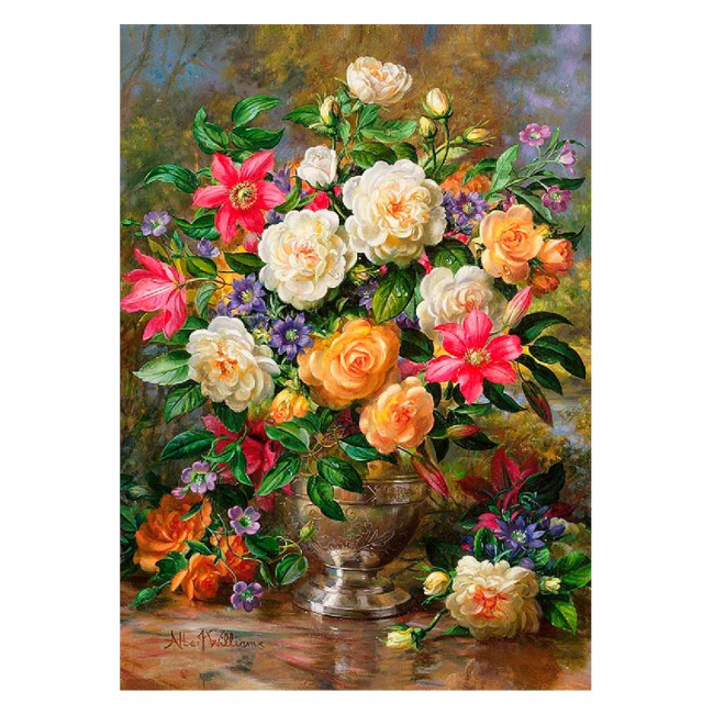 Пазлы - Пазлы Trefl Альберт Вильямс Цветы для королевы Елизаветы (45003)#2