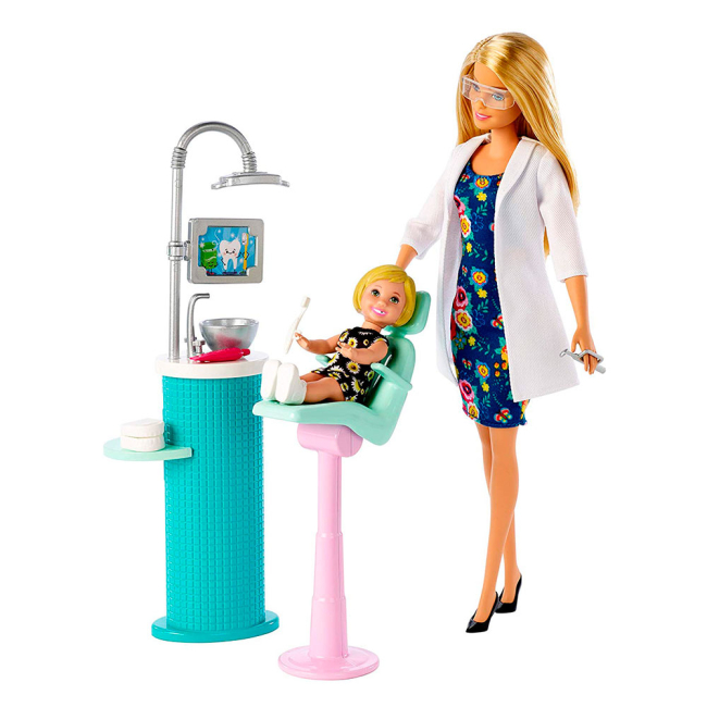 Куклы - Кукольный набор Barbie You can be Стоматолог (DHB63/FXP16)#4