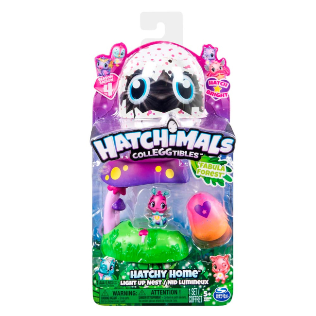 Фігурки тварин - Набiр Hatchimals Colleggtibles S4 Казковий лiс із світловим ефектом сюрприз (SM19131/6044122)#2