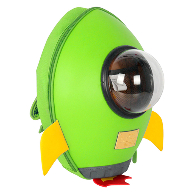 Рюкзаки та сумки - Рюкзак Supercute Ракета зелений (SF038-b)#2