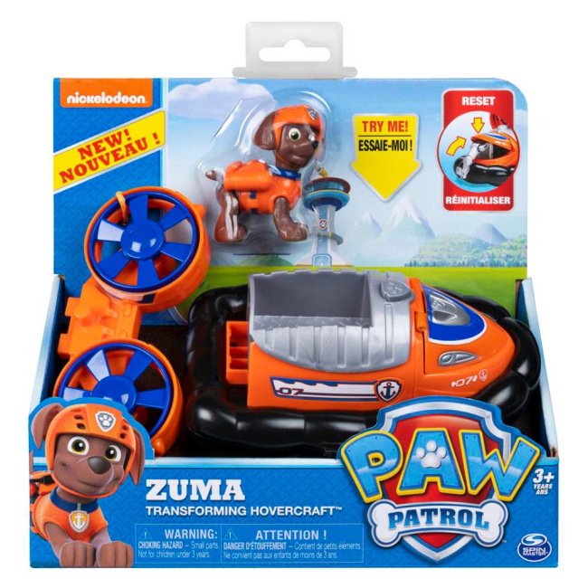 Фигурки персонажей - Набор Paw Patrol Спасательный автомобиль трансформер с водителем Зумой (SM16601/9122)#2