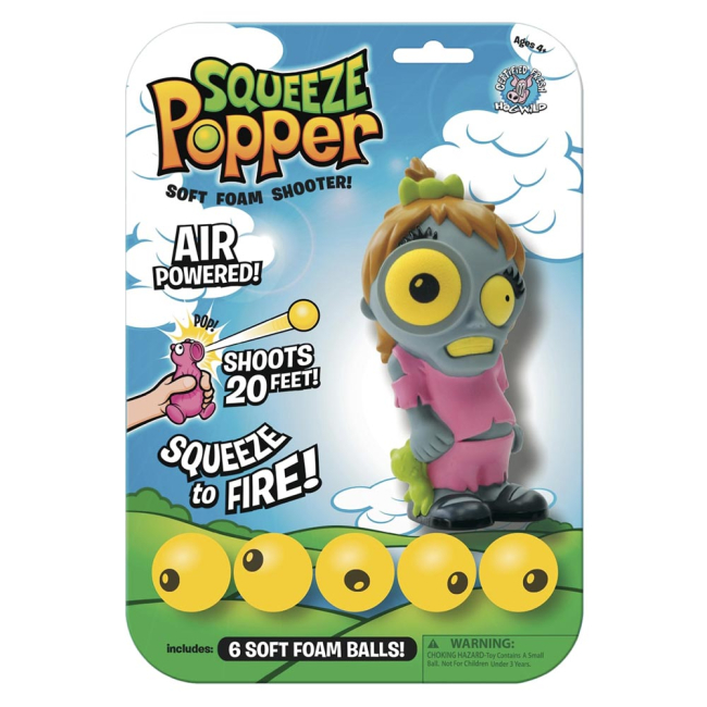 Антистрес іграшки - Іграшка Poppers Звірятко, що стріляє Зомбі дівчинка (54751-2)#2