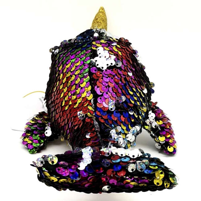 М'які тварини - М'яка іграшка TY Flippables Нарвал Калипсо 15 см (36675)#2