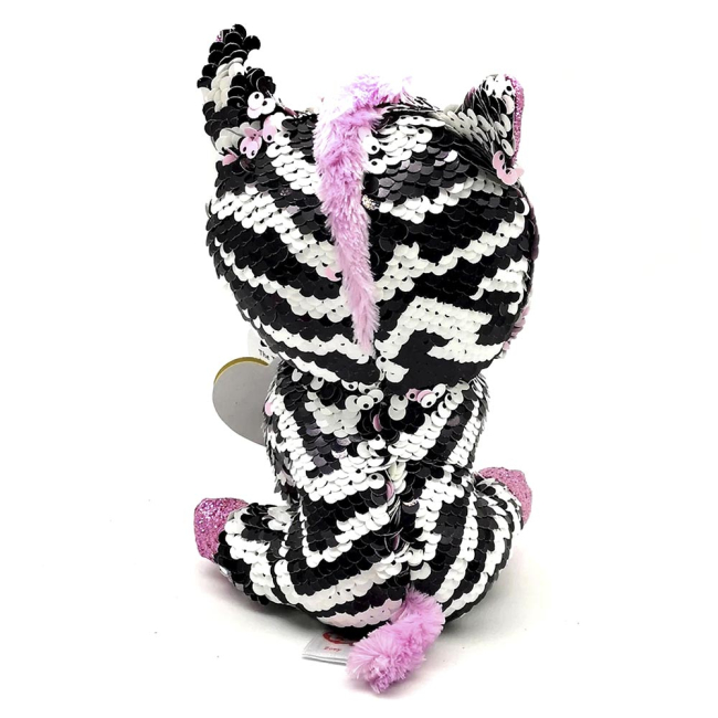 М'які тварини - М'яка іграшка TY Flippables Зебра Зоя 15 см (36672)#3