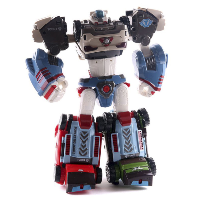 Трансформери - Іграшка-трансформер Tobot S3 mini Дельтатрон (301058)#2