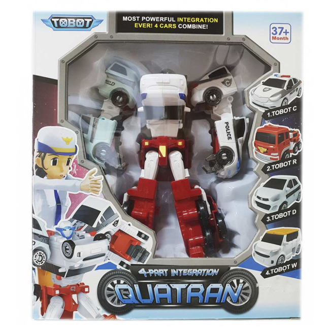 Трансформери - Іграшка-трансформер Tobot S3 mini Кватран  (301057)#4