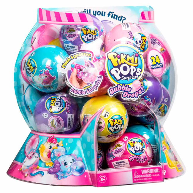 М'які тварини - Іграшка-сюрприз Pikmi Pops Bubble Drops S4 Фiгурка з аксесуарами (75266)#5