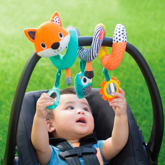 Підвіски, мобілі - Іграшка-підвіска Infantino Лисичка спіраль (216287I)#3