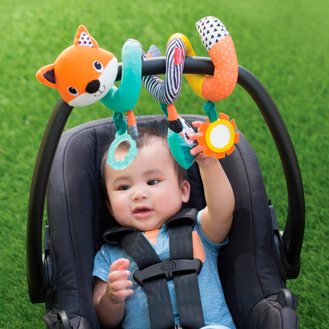 Підвіски, мобілі - Іграшка-підвіска Infantino Лисичка спіраль (216287I)#4