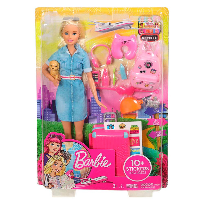 Ляльки - Набір Barbie Travel Set (FWV25)#5
