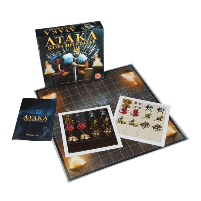 Настольные игры - Настольная игра Arial Атака Битва престолов (4820059911401) (4820060000000)#3
