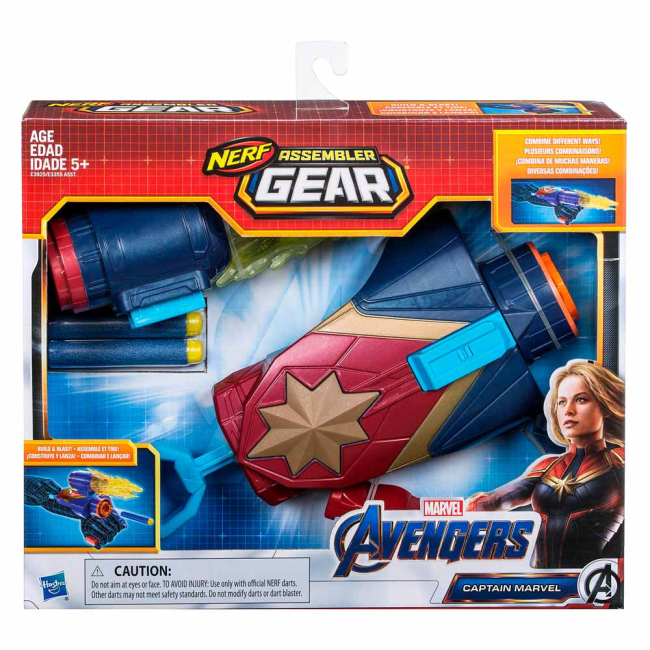 Помповое оружие - Игрушечное оружие Avengers Капитан Марвел (E3355 / Е3925) (E3355/Е3925)#2