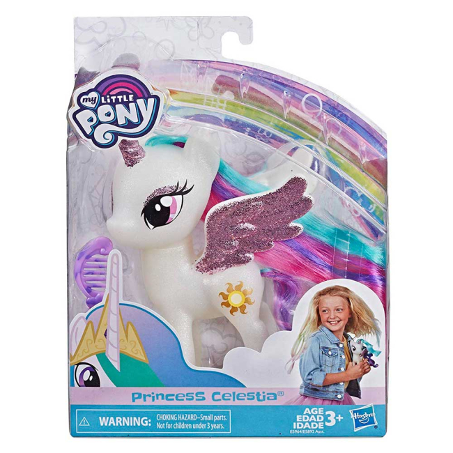 Фігурки персонажів - Набір My Little Pony Сяюча Поні Принцеса Селестія (E5892/Е5964)#4