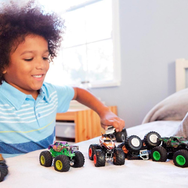 Автомоделі - Автомодель Hot Wheels Monster Trucks Позашляховик 1:64 асортимент (FYJ44)#5