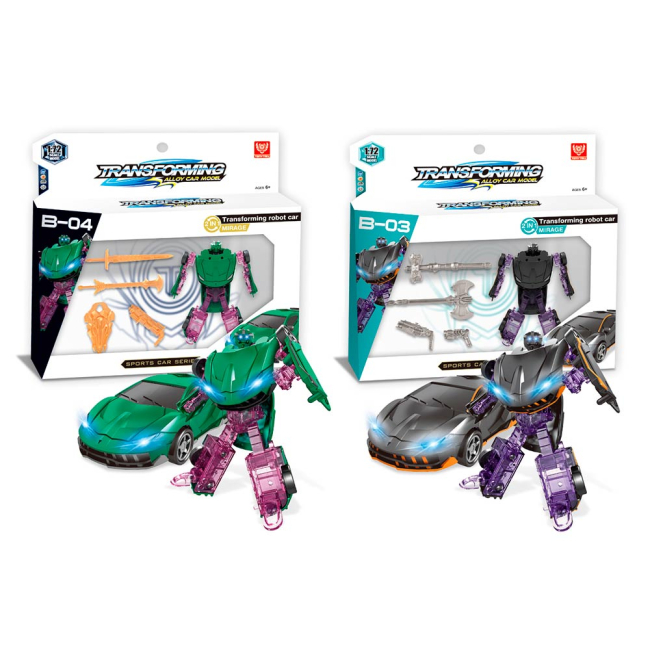 Трансформери - Машинка-трансформер Tomytaku Sports Car Mirage асортимент (BB990-A16)#3