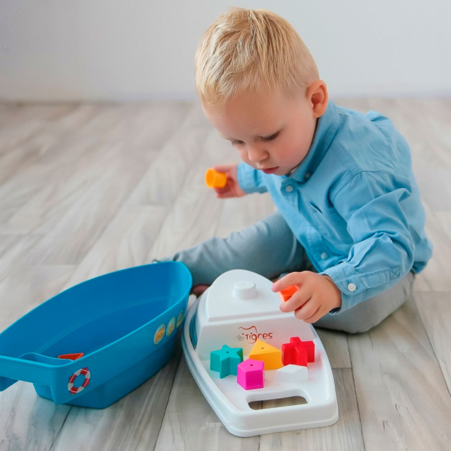 Развивающие игрушки - Сортер Tigres Кораблик (39377)#2