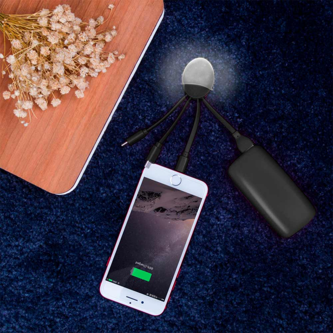 Акумулятори і батарейки - Портативна батарея Xoopar Weekender чорна (XP61068.21A)#3