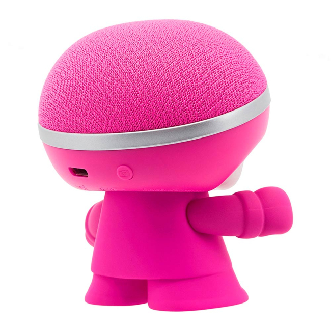 Колонки - Портативная колонка Xoopar Mini Xboy LED розовый металлик 7 см (XBOY81001.24A)#2