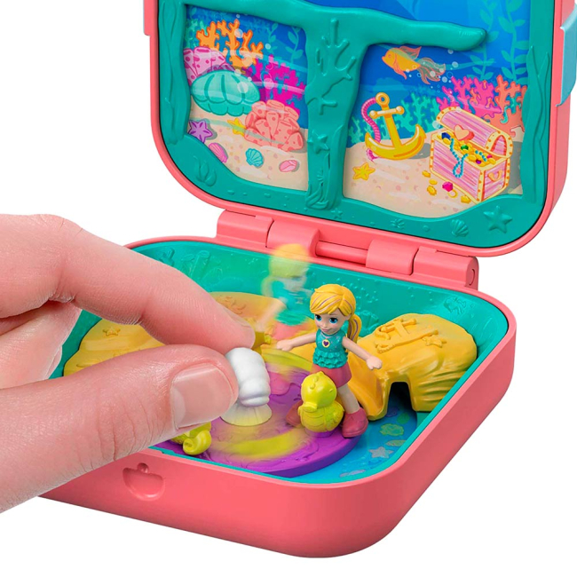 Куклы - Набор Polly Pocket Секретные местечки розово-бледный (GDK76/GDK77)#4