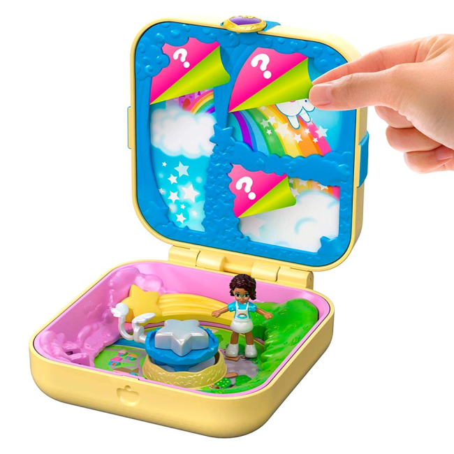 Куклы - Набор Polly Pocket Секретные местечки жёлтый (GDK76/GDK78)#3