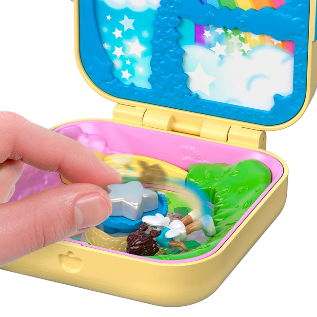 Куклы - Набор Polly Pocket Секретные местечки жёлтый (GDK76/GDK78)#4