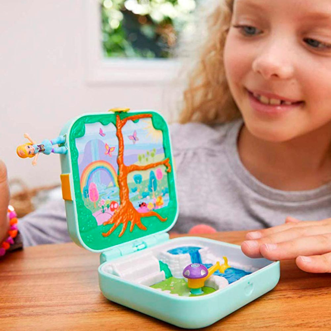 Куклы - Набор Polly Pocket Секретные местечки бирюзовый (GDK76/GDK79)#5