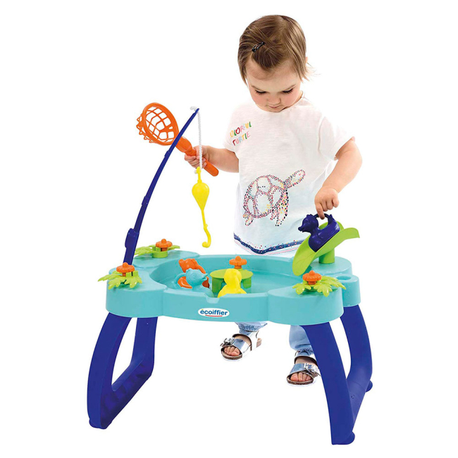 Ігрові комплекси, гойдалки, гірки - Набір Ecoiffier Рибалка стіл для гри з водою (004610)#4