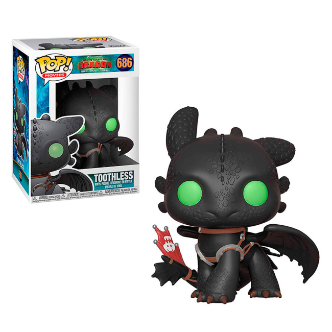 Фигурки персонажей - Фигурка Funko Pop How to train your dragon Беззубик (36355)#2