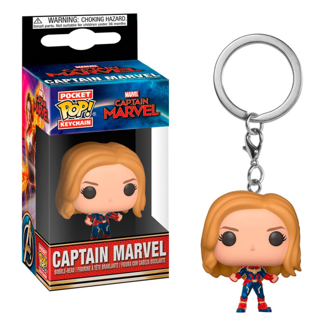 Брелоки - Брелок Funko Pop Marvel Капiтан Марвел (36438) #2