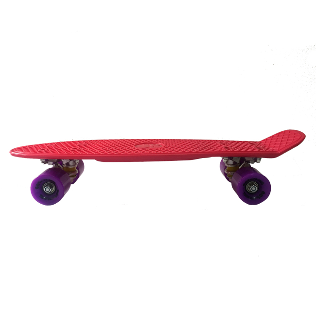 Пенниборд - Пенни борд Go Travel Penny board красный с фиолетовым (LS-P2206RPS)#2