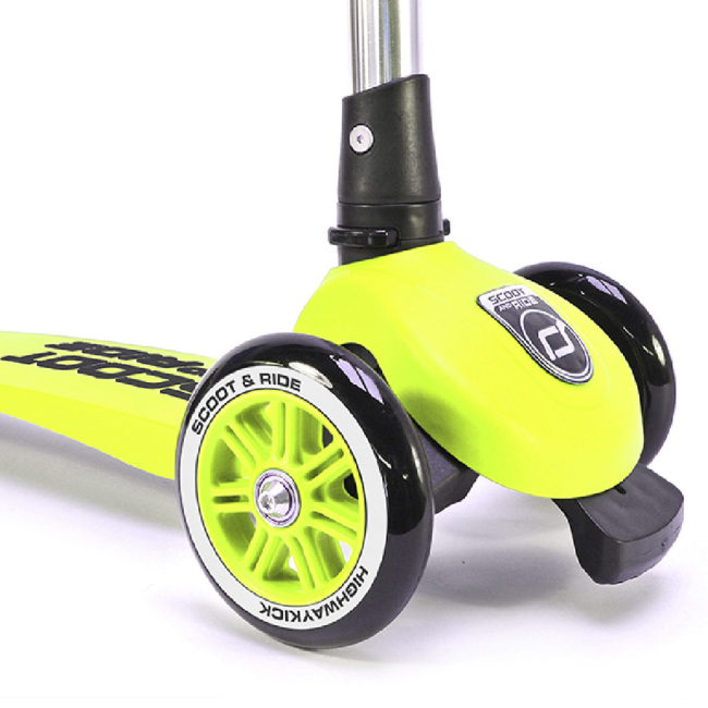 Самокаты - Самокат Scoot&Ride Highwaykick 3 зелёный (SR-160630-LIME)#5