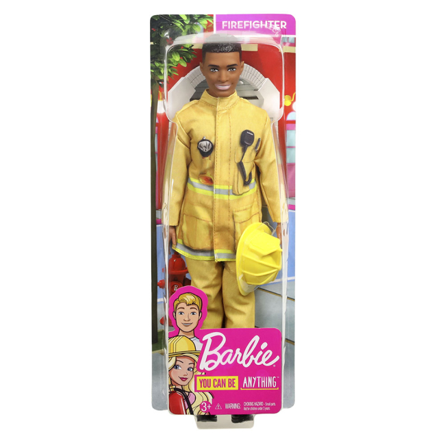 Куклы - Кукла Barbie You can be Кен Пожарник (FXP01/FXP05)#4
