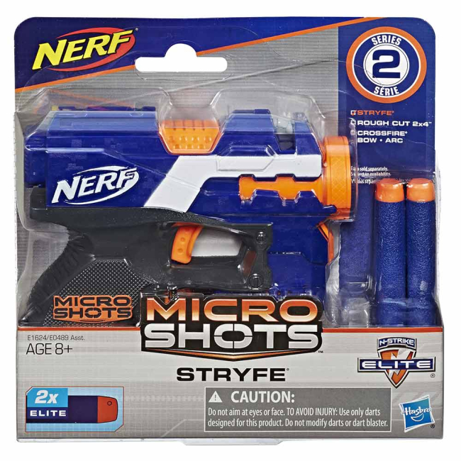 Помповое оружие - Бластер Nerf Micro Shots N-Strike Elite Страйф (E0489/E1624)#3