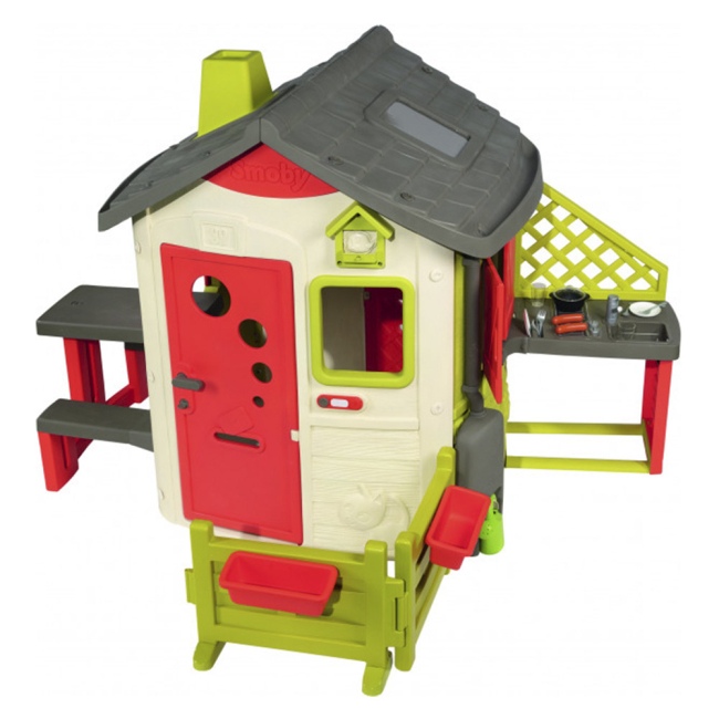 Ігрові комплекси, гойдалки, гірки - Ігровий будиночок Smoby Jura Neo (810500)#3