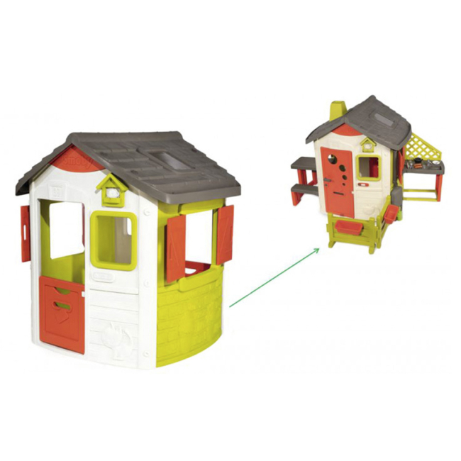 Ігрові комплекси, гойдалки, гірки - Ігровий будиночок Smoby Jura Neo (810500)#4