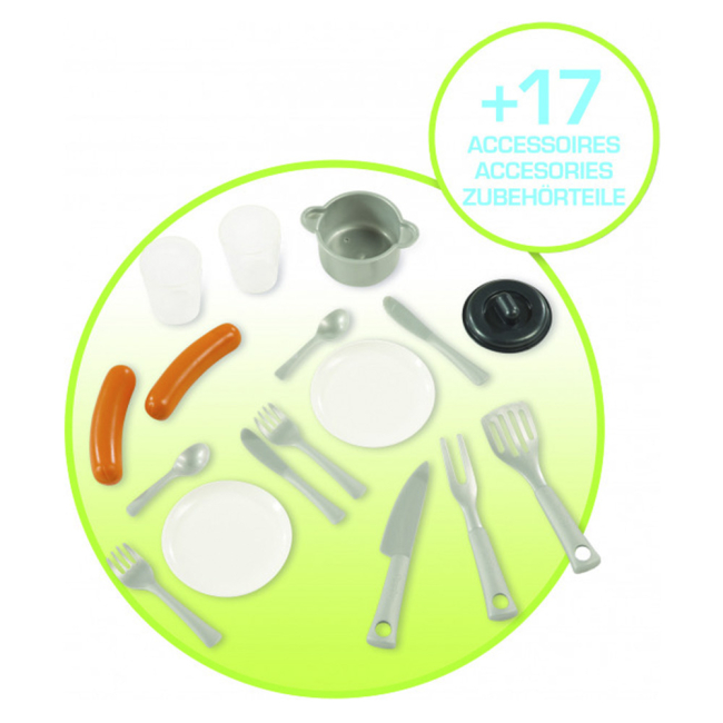 Ігрові комплекси, гойдалки, гірки - Ігровий будиночок Smoby Райдужний із кухнею (810711)#2