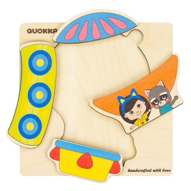 Розвивальні іграшки - Пазл-мозаїка Quokka Повітряна куля (QUOKA013PM)#3