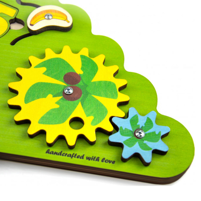 Развивающие игрушки - Игрушка для развития Quokka Крокодил активити борд (QUOKA002AB)#3