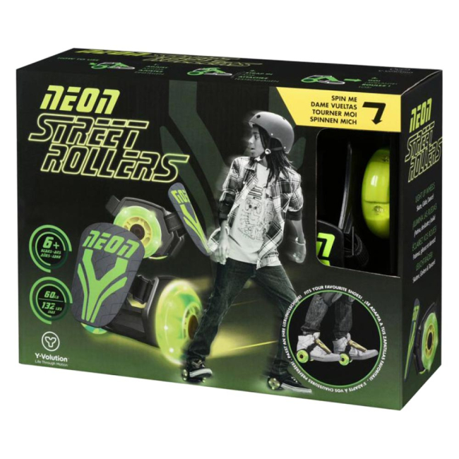 Ролики детские - Ролики на пятку Neon Street Rollers зелёные (N100736)#3