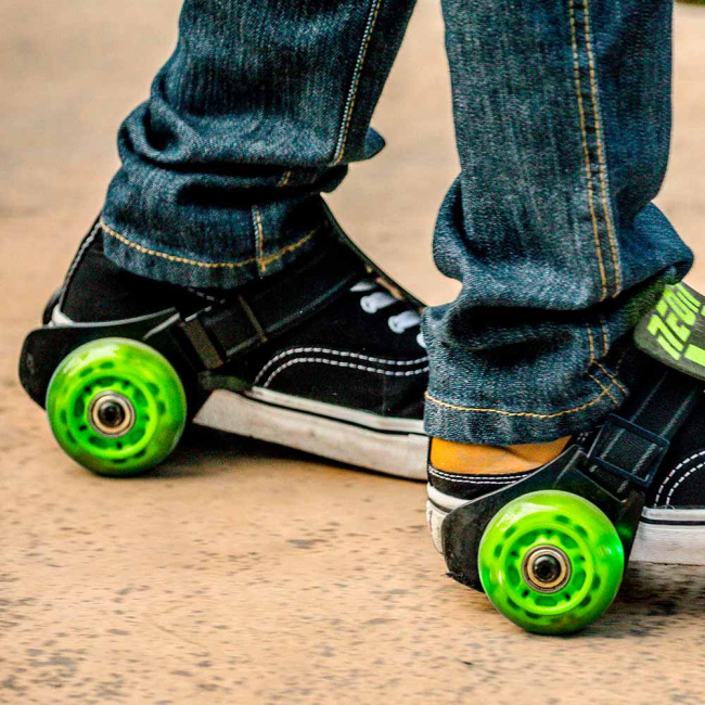Ролики детские - Ролики на пятку Neon Street Rollers зелёные (N100736)#5