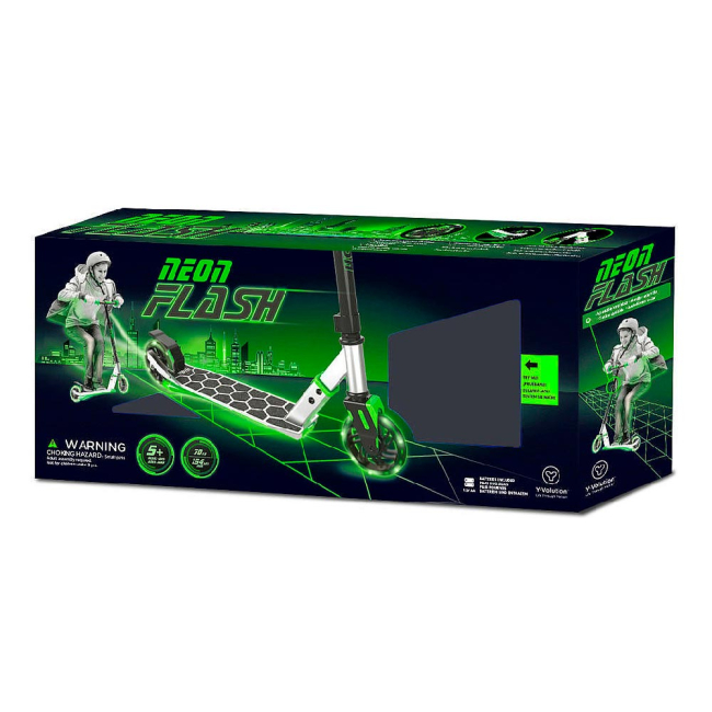 Самокати - Самокат Neon Flash зелений (N100798)#4