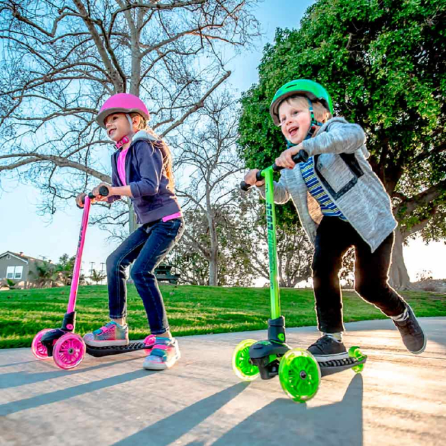 Самокаты - Самокат Neon Glider зеленый до 20 кг (N100965)#6