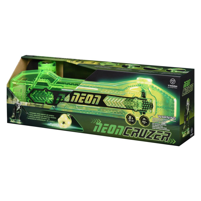 Скейтборды - Скейт Neon Cruzer зелёный (N100792)#3